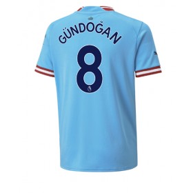 Herren Fußballbekleidung Manchester City Ilkay Gundogan #8 Heimtrikot 2022-23 Kurzarm